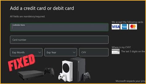 can you use paypal credit on xbox live?