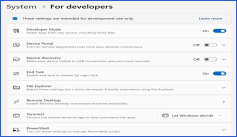 how to get out of developer mode on android?