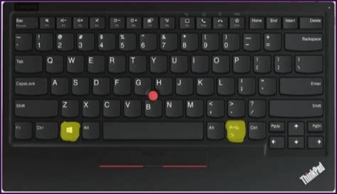 how to screenshot on lenovo thinkpad?