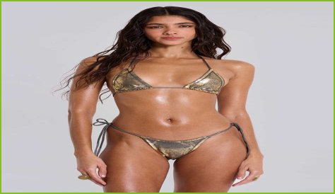 See Rihanna's New Year's Celebration Outfit Featuring a Metallic Bikini Top & Skirt Ensemble