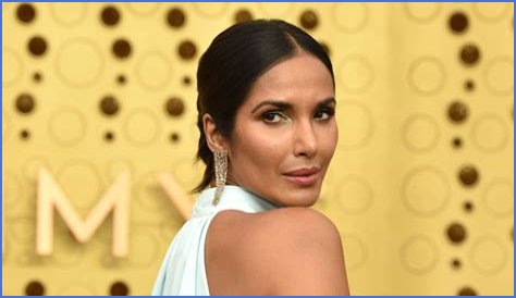Top Chef's Padma Lakshmi, 52, looks killer in barely-there gold bikini for Sports Illustrated's Swimsuit Issue