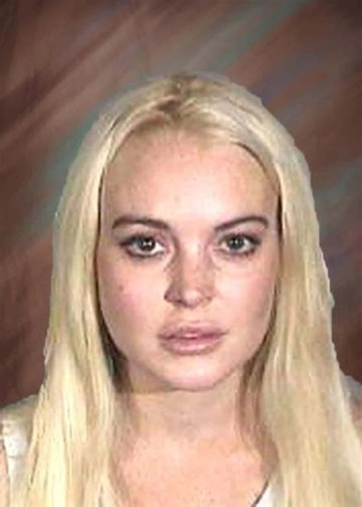 Lindsay Lohan Mugshots | List of Famous Lindsay Lohan Mugshots